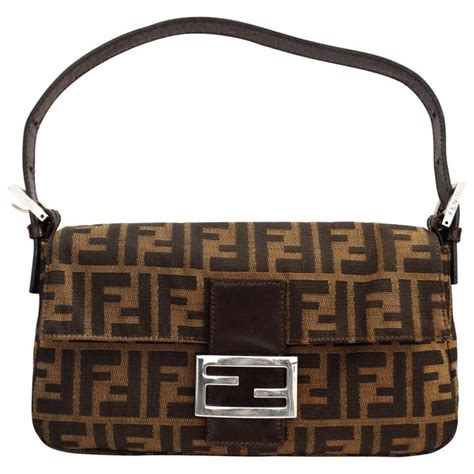 vintage fendi monogram bags|Fendi monogram baguette bag.